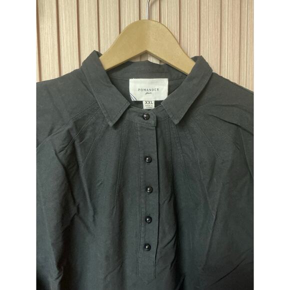 Pomander Place by Tuckernuck Black Finley Flutter Sleeve Dress Size XXL - Picture 4 of 7